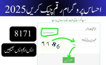 2026 احساس پروگرام رقم چیک کریں
