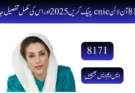 8171 آن لائن cnic چیک کریں 2026